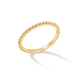 14k Dotty Narrative Ring