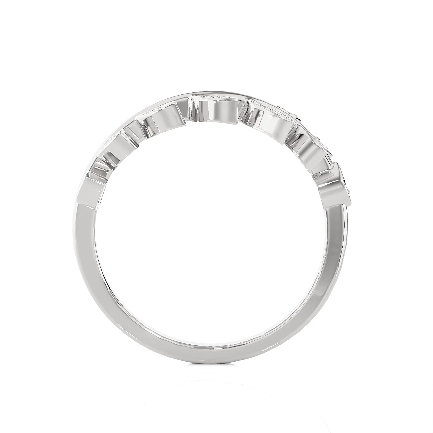 1/5 ctw Round Lab Grown Diamond Ring