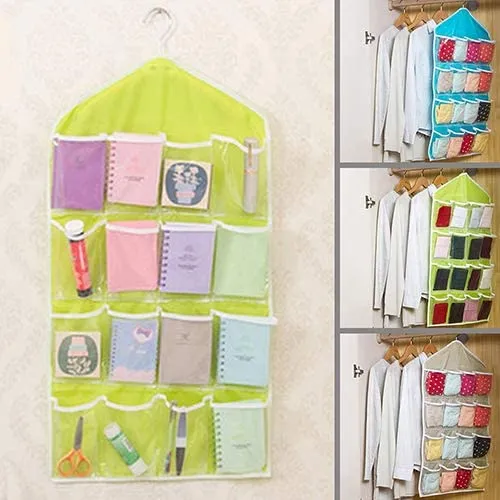 16 Pockets Socks Organizer