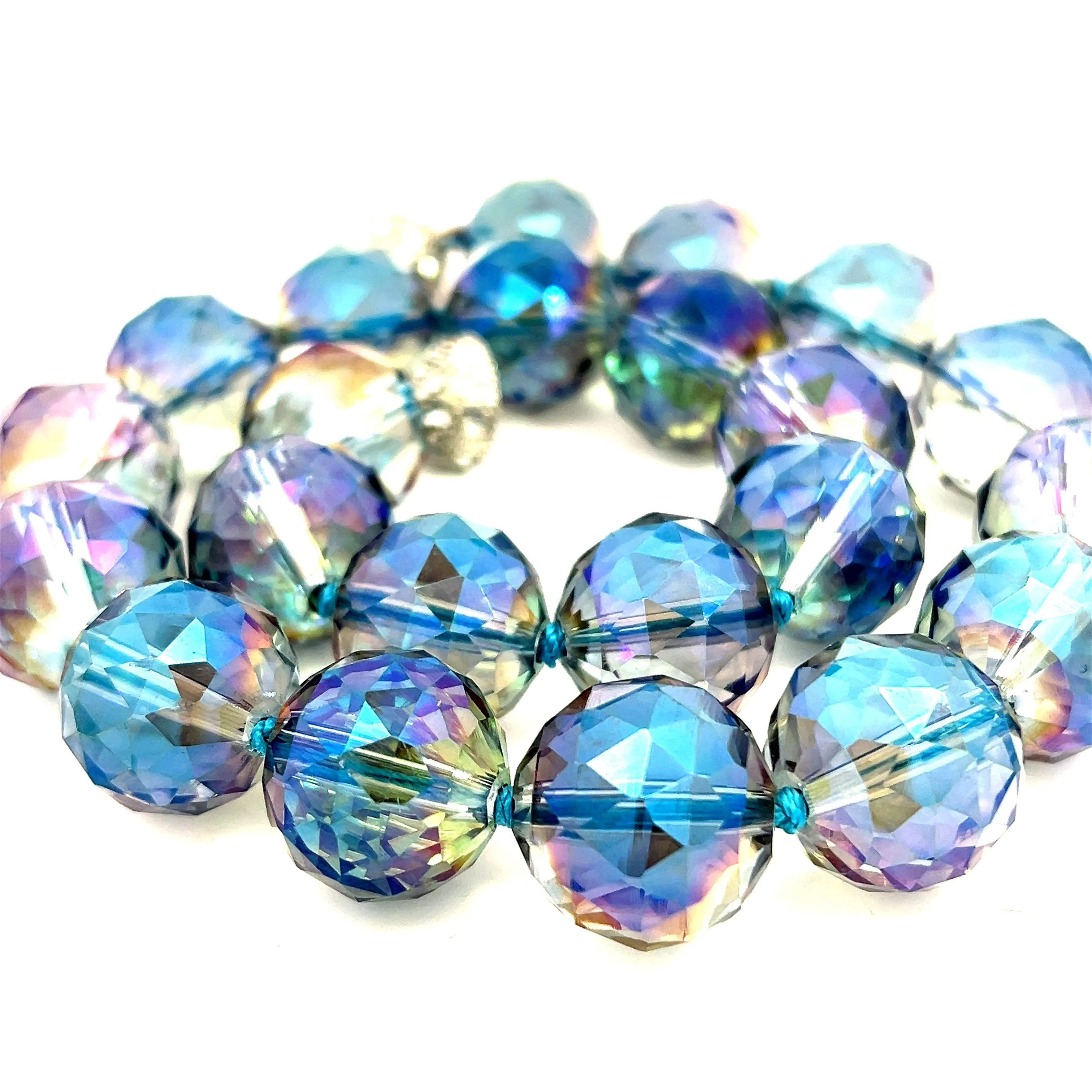 20mm Crystal Sphere Short Necklace