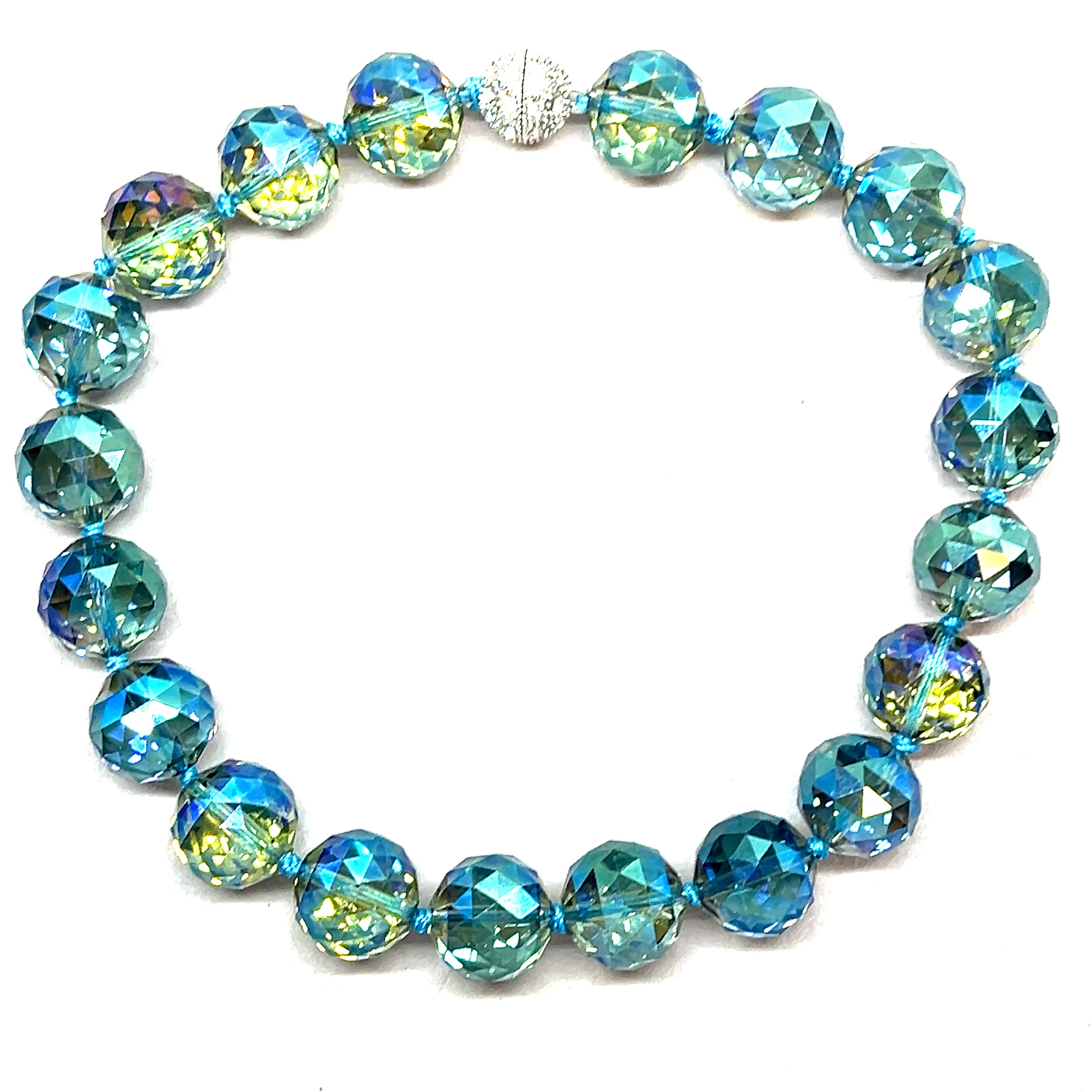 20mm Crystal Sphere Short Necklace