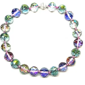 20mm Crystal Sphere Short Necklace