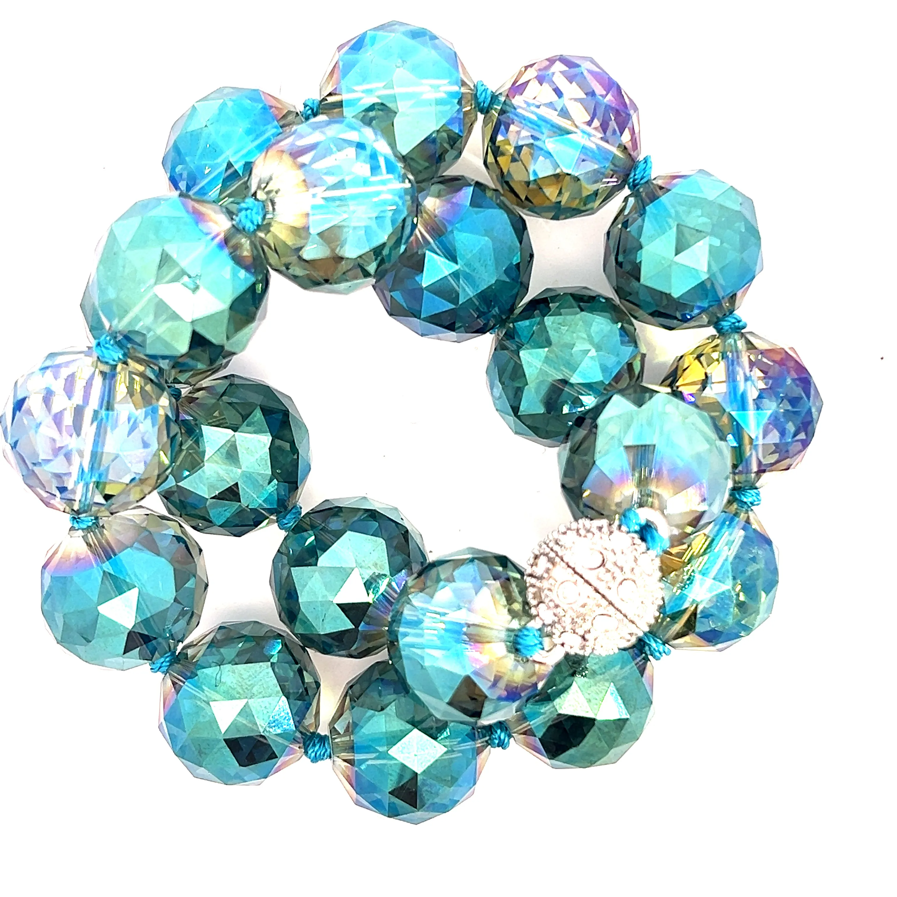 20mm Crystal Sphere Short Necklace