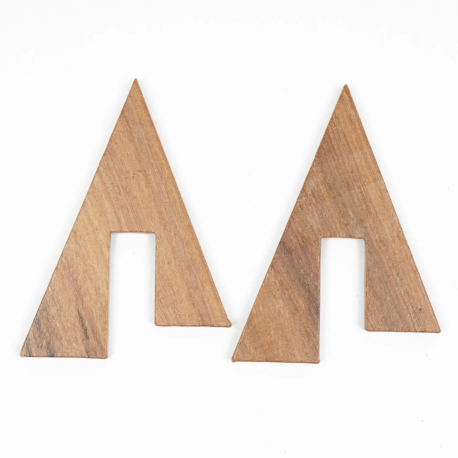 6PCS Earring Pendant Geometric Shape Earring Pendant Wooden Charms Jewelry Making 103940