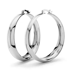 Annie Graduated Hoop Earrings 50mm