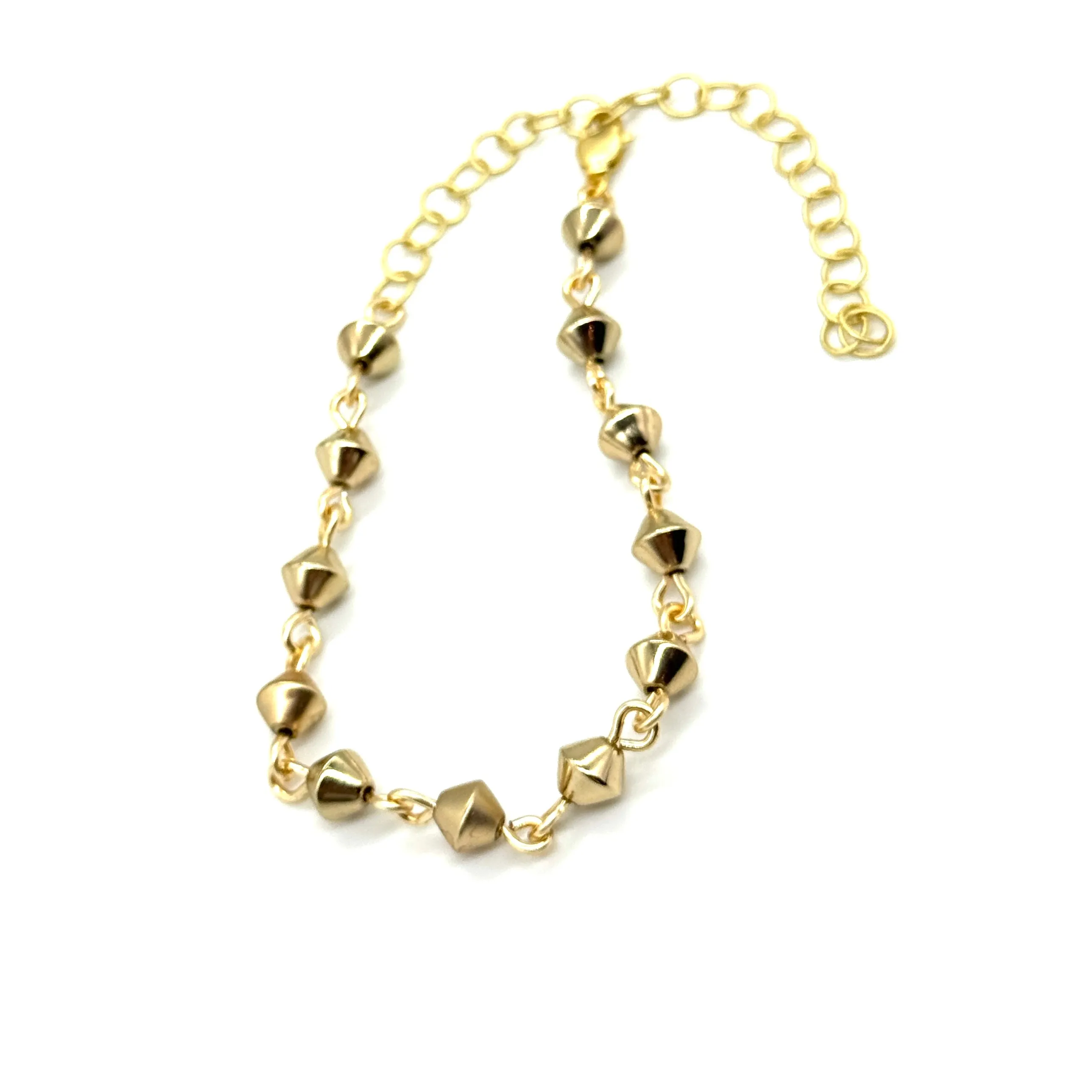 Bicone Golden Beads Betsy Bracelet