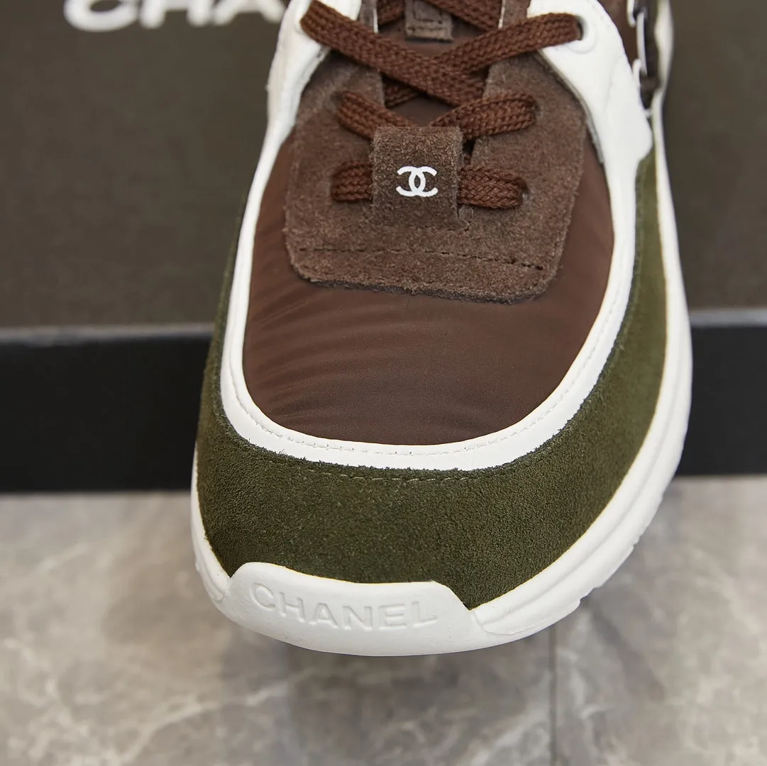 CC TRAINER TRIPLE BROWN GREEN SUEDE