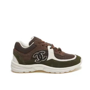 CC TRAINER TRIPLE BROWN GREEN SUEDE