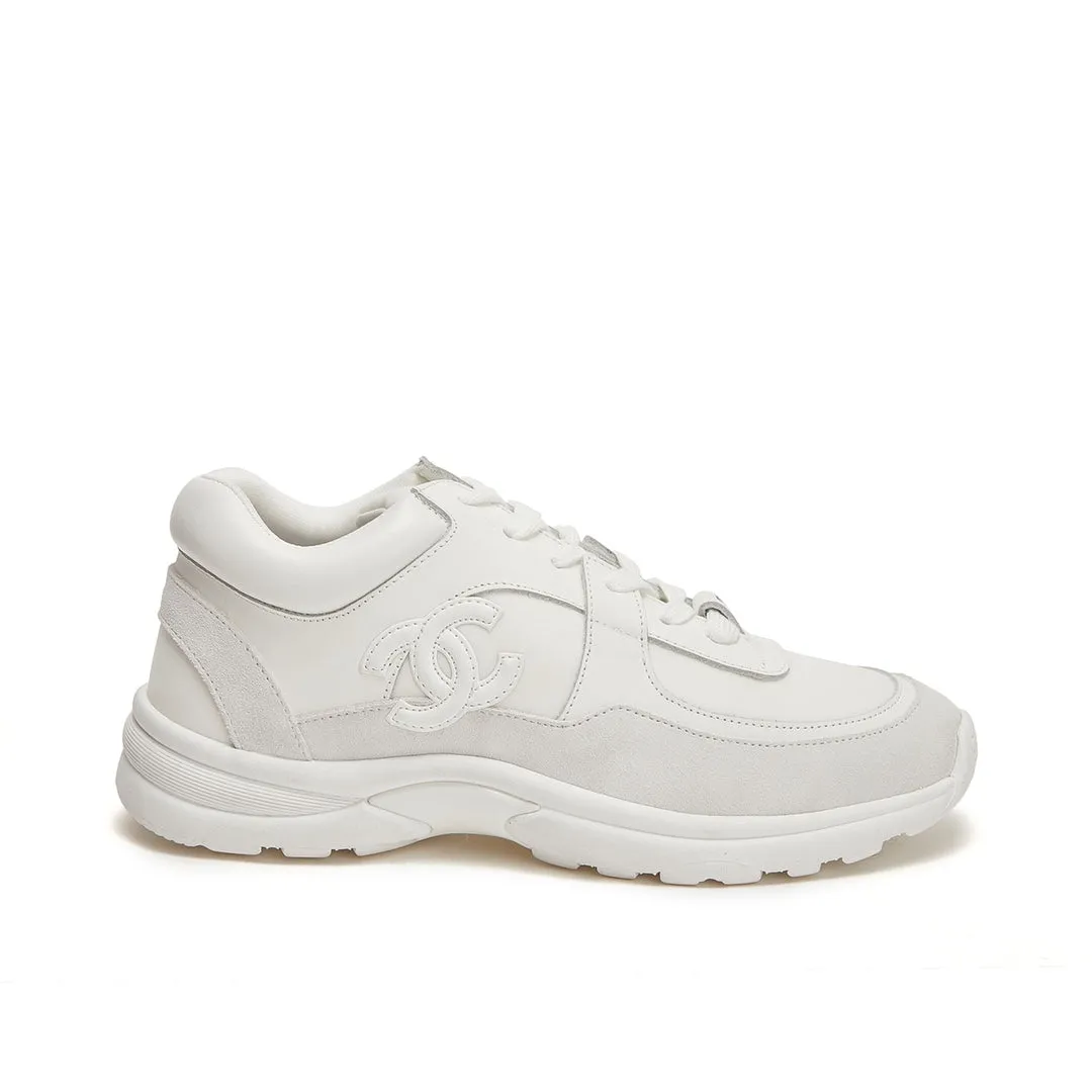 CC TRAINER TRIPLE WHITE SUEDE