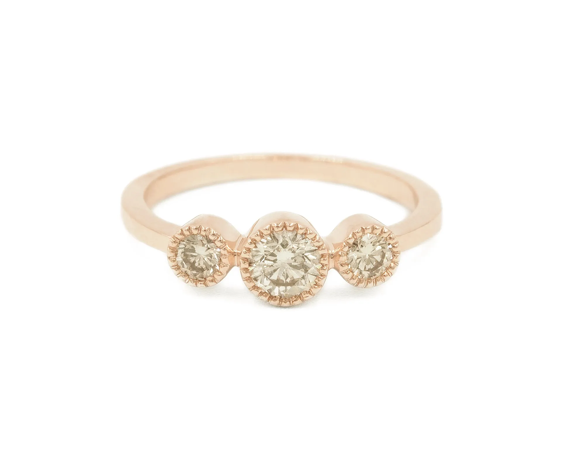 Champagne Eventide Ring (Ready to Ship)