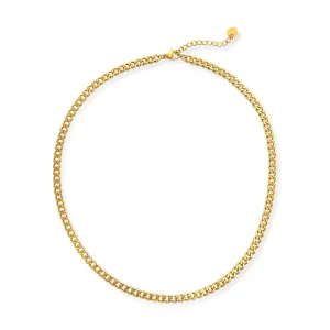 Charm Bar | Chunky Gold Chain Charm Necklace