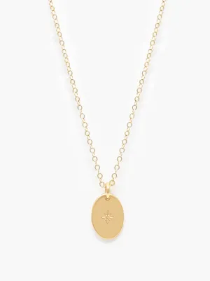 Dainty Oval Necklace