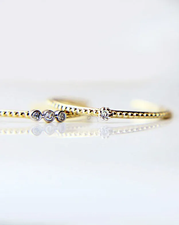 Diamond Knuckle Ring