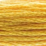 DMC cotton embroidery floss (8m) - Yellow - DMC Cotton Embroidery Floss (8,7y) - Yellow 