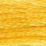 DMC cotton embroidery floss (8m) - Yellow - DMC Cotton Embroidery Floss (8,7y) - Yellow 