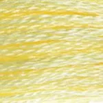 DMC cotton embroidery floss (8m) - Yellow - DMC Cotton Embroidery Floss (8,7y) - Yellow 