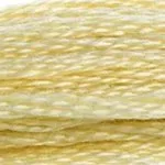 DMC cotton embroidery floss (8m) - Yellow - DMC Cotton Embroidery Floss (8,7y) - Yellow 