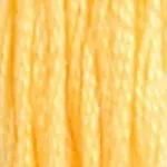 DMC cotton embroidery floss (8m) - Yellow - DMC Cotton Embroidery Floss (8,7y) - Yellow 