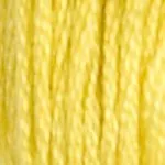 DMC cotton embroidery floss (8m) - Yellow - DMC Cotton Embroidery Floss (8,7y) - Yellow 