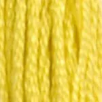 DMC cotton embroidery floss (8m) - Yellow - DMC Cotton Embroidery Floss (8,7y) - Yellow 