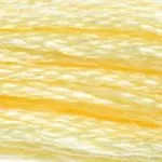 DMC cotton embroidery floss (8m) - Yellow - DMC Cotton Embroidery Floss (8,7y) - Yellow 