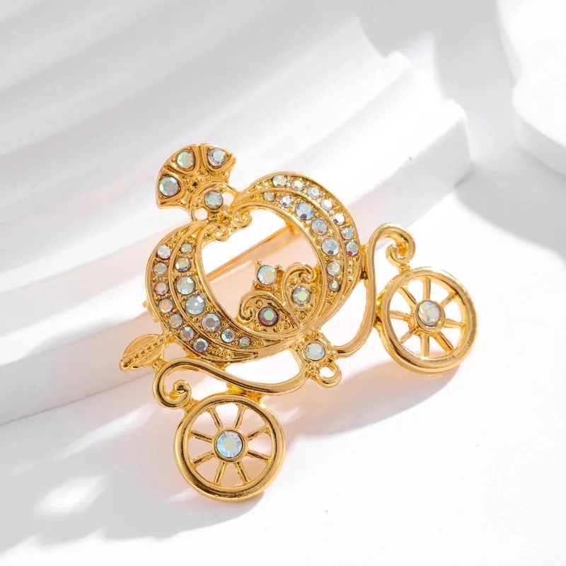 Elegant Cute Plant Fruit Bicycle Alloy Women's Brooches