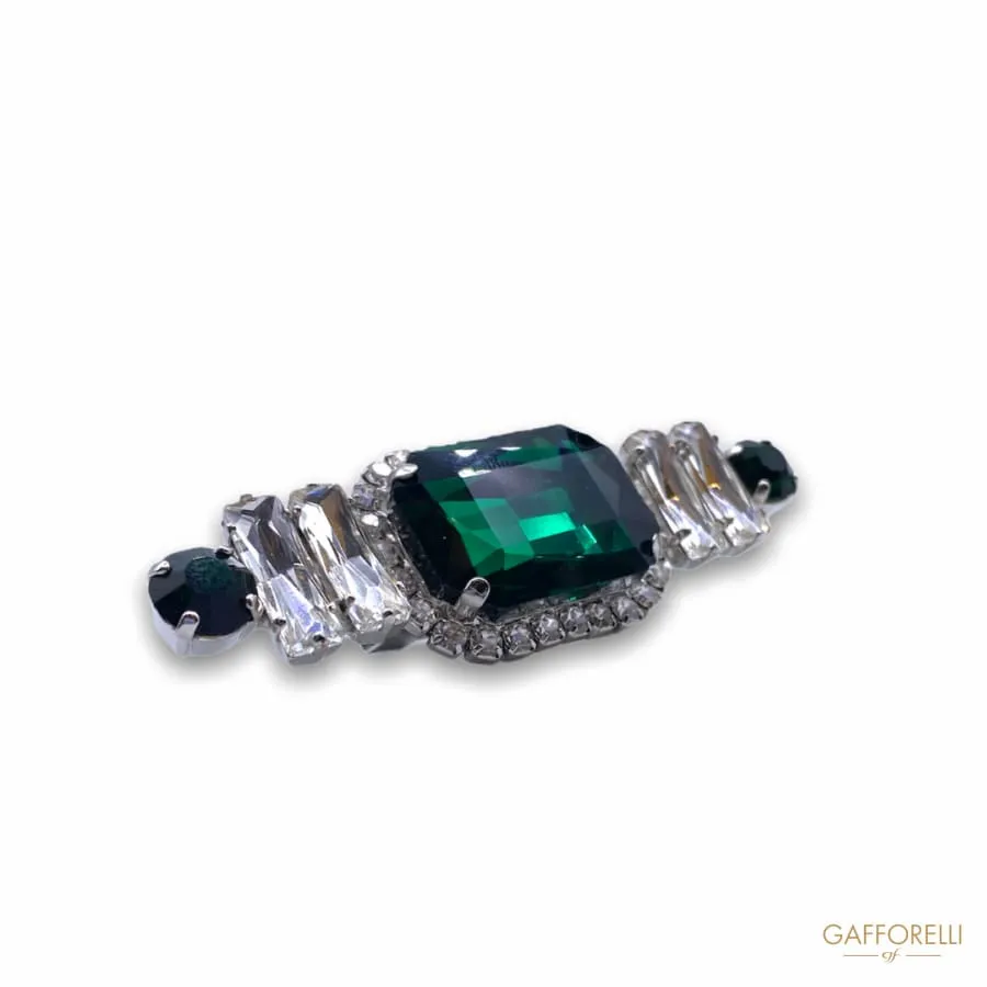 Elegant Jewel Brooch A463 - Gafforelli Srl