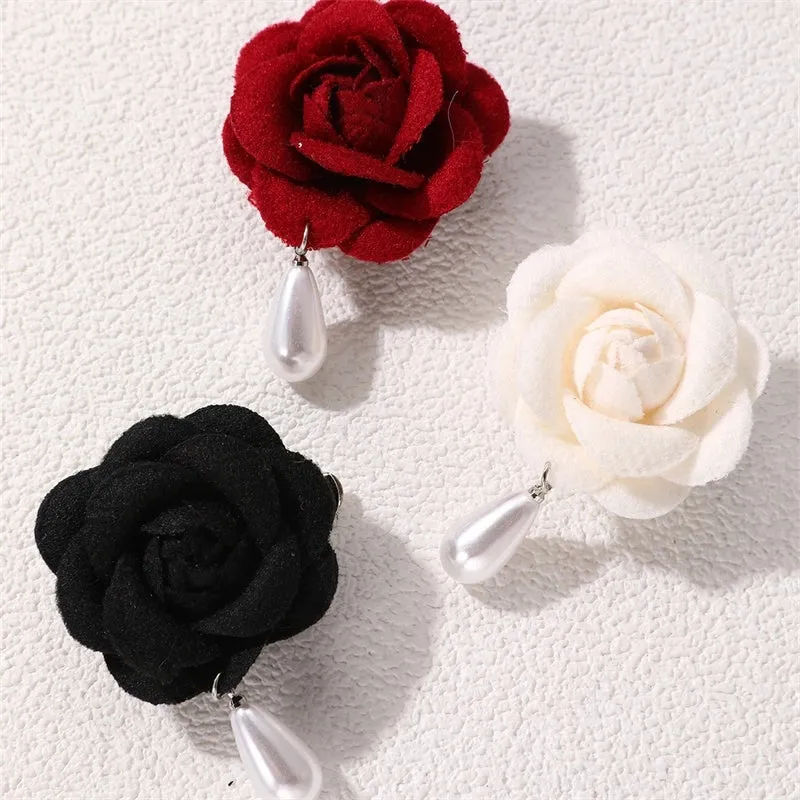 Elegant Lady Korean Style Flower Artificial Flower Women's Brooches