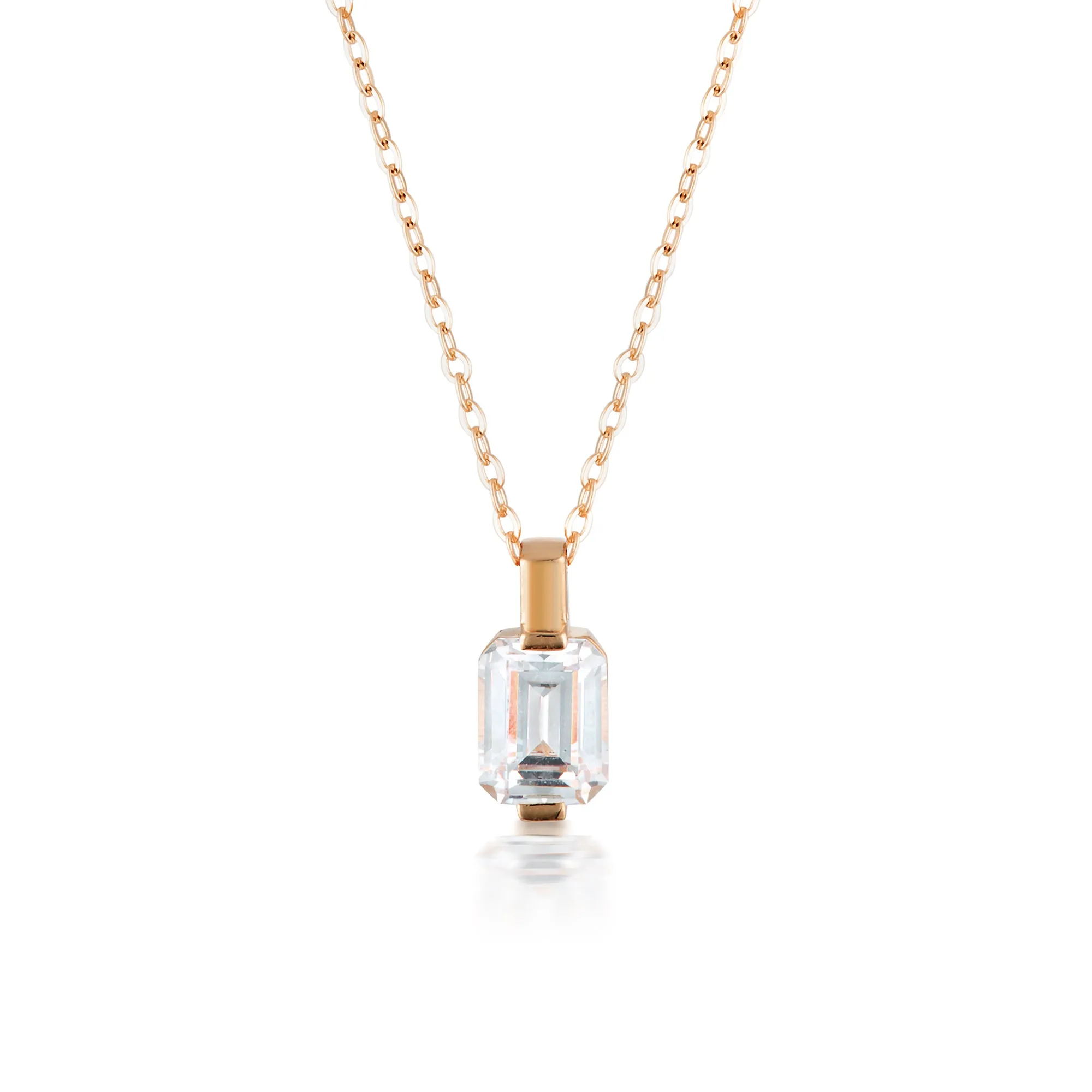 EMILIO ROSE GOLD PENDANT