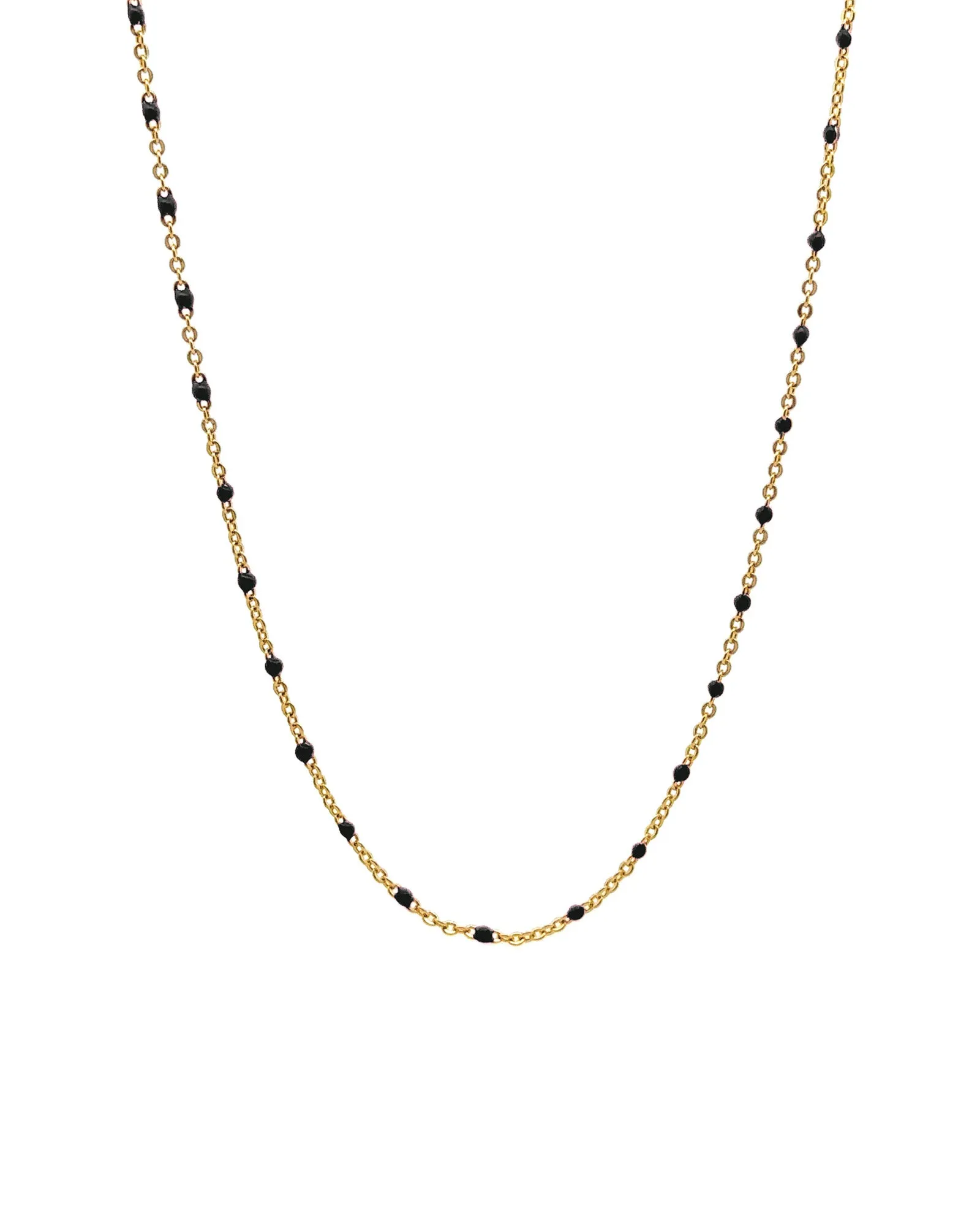 Enamel Chain Necklace