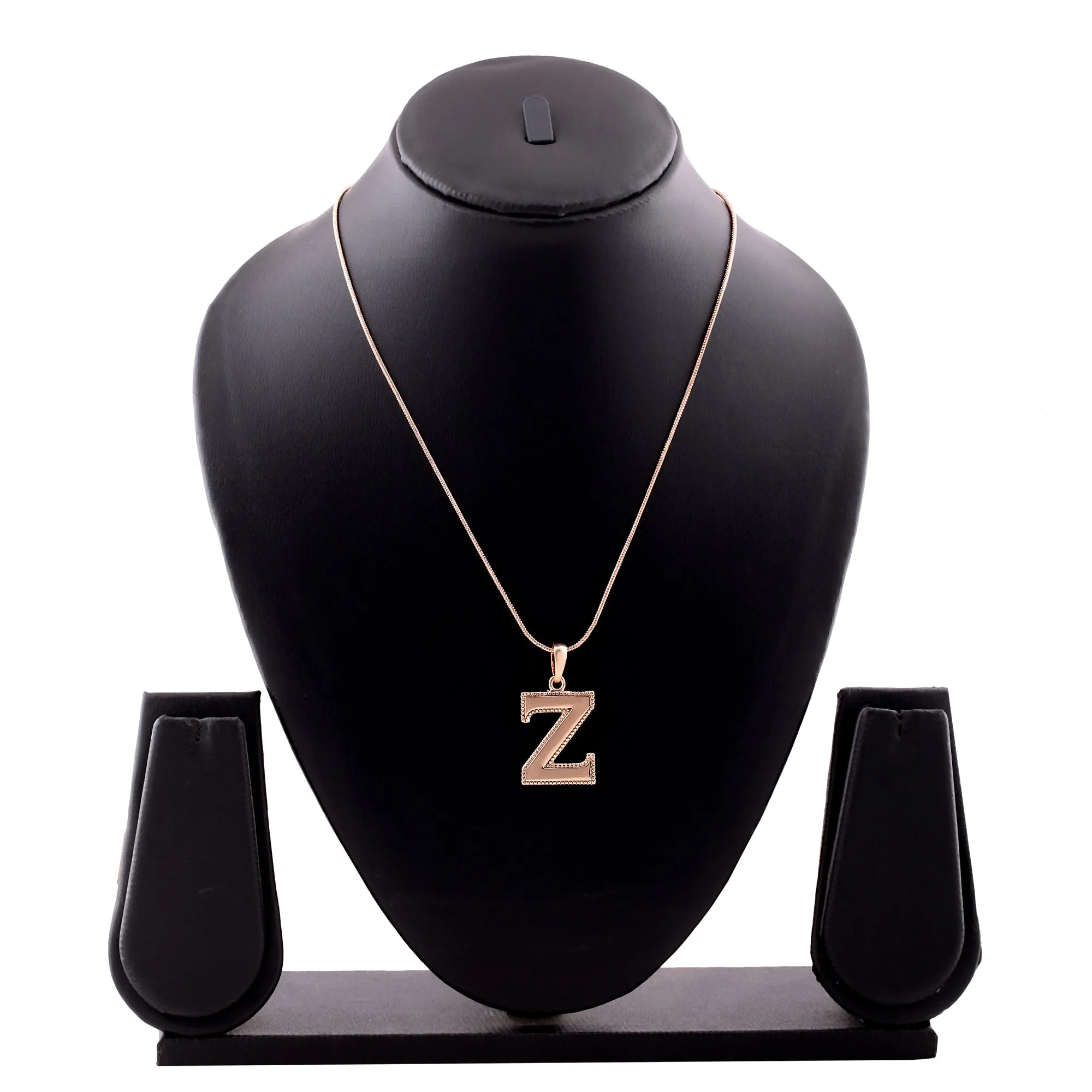 Estele - Charm "Z" Rosegold plated Pendant