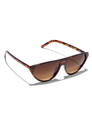 Flat-Top Cat-Eye Sunglasses