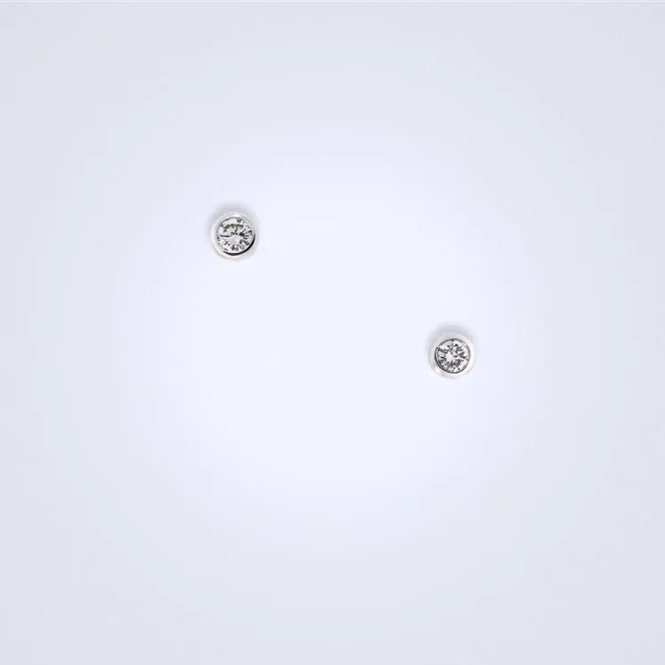 Floating Flower Diamond Earrings