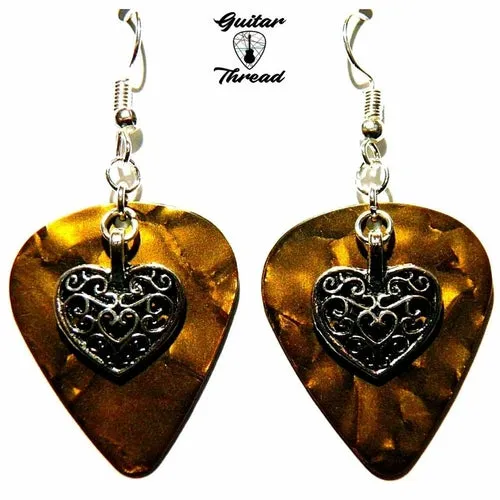 Handmade Guitar Pick Earrings | Deco Heart