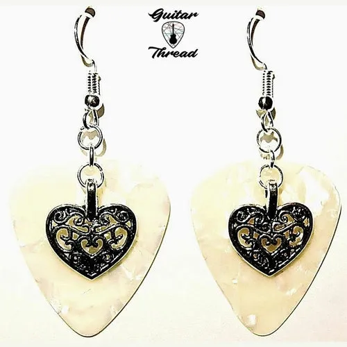 Handmade Guitar Pick Earrings | Deco Heart