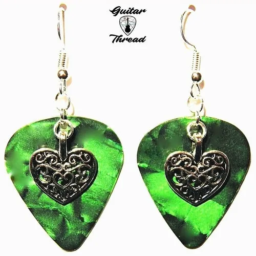 Handmade Guitar Pick Earrings | Deco Heart