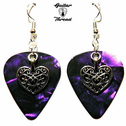 Handmade Guitar Pick Earrings | Deco Heart