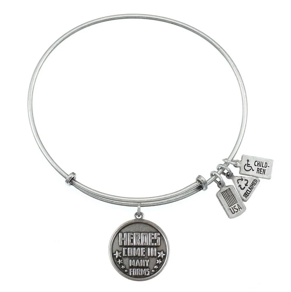 Heroes Come in Many Forms in Silver by Wind & Fire Jewelry