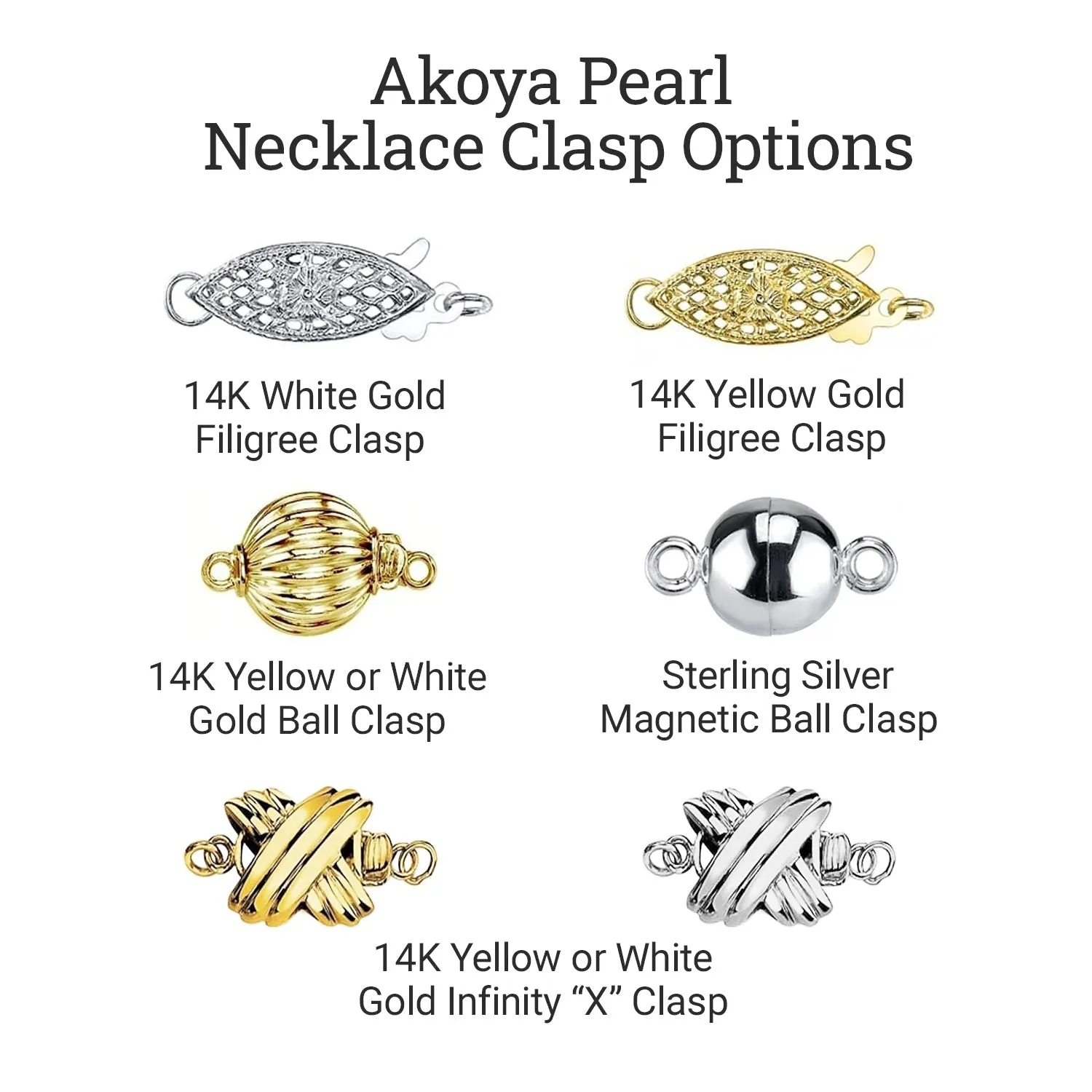 Japanese Akoya Black Pearl Sets in AAA Quality