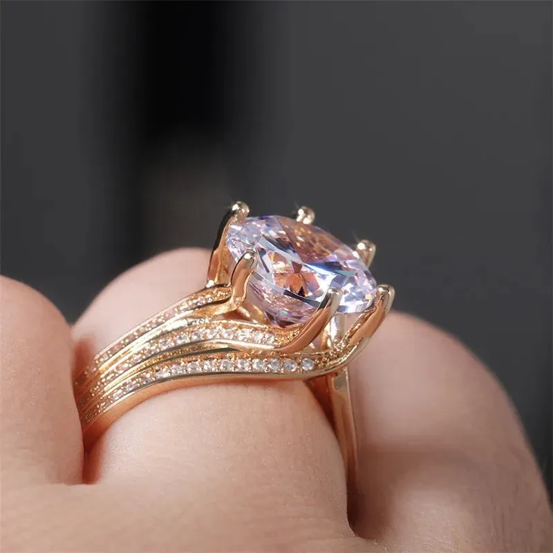 JuliaFashion - 2024 Simple Artisan Boutique Reception Ring