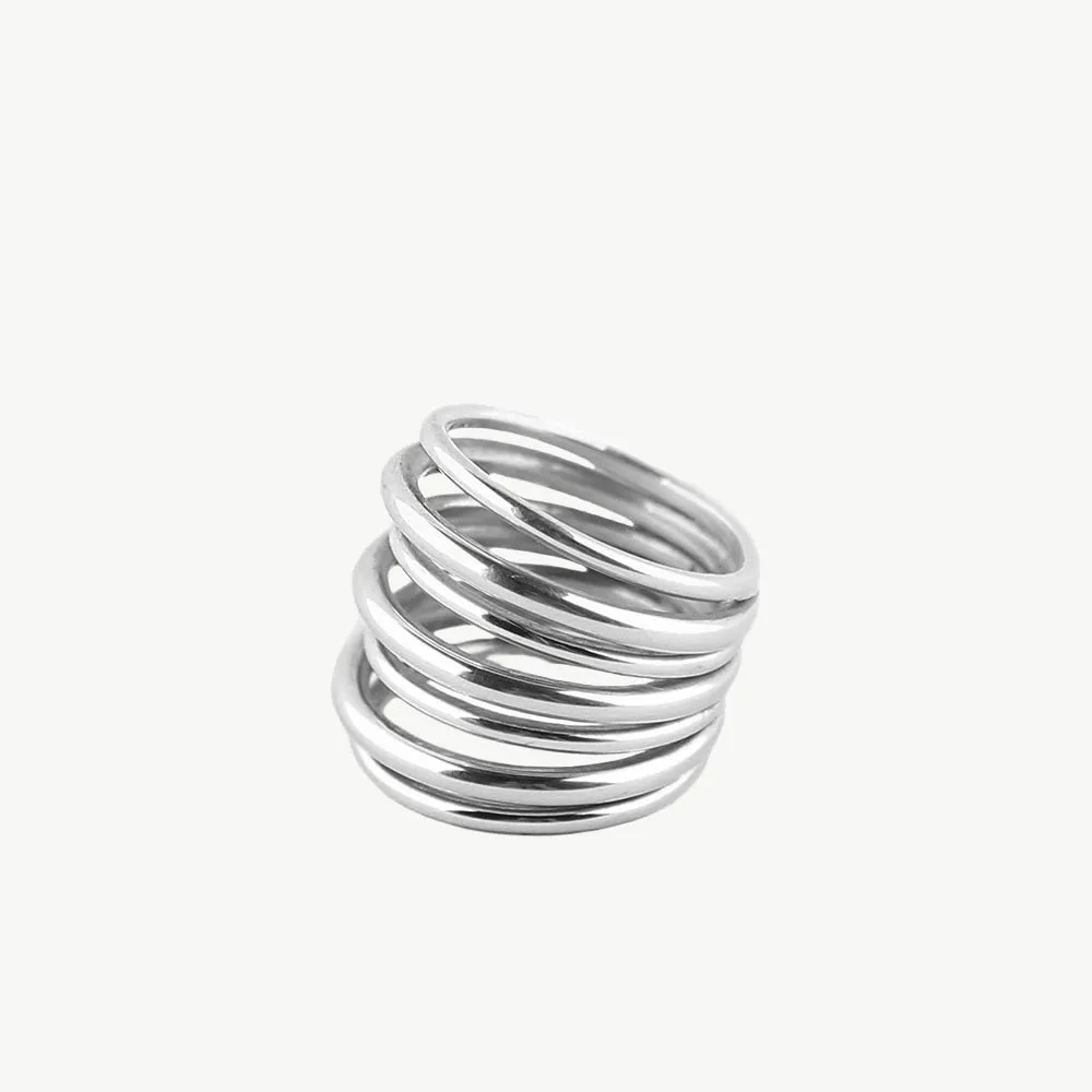 Layered Strand Ring