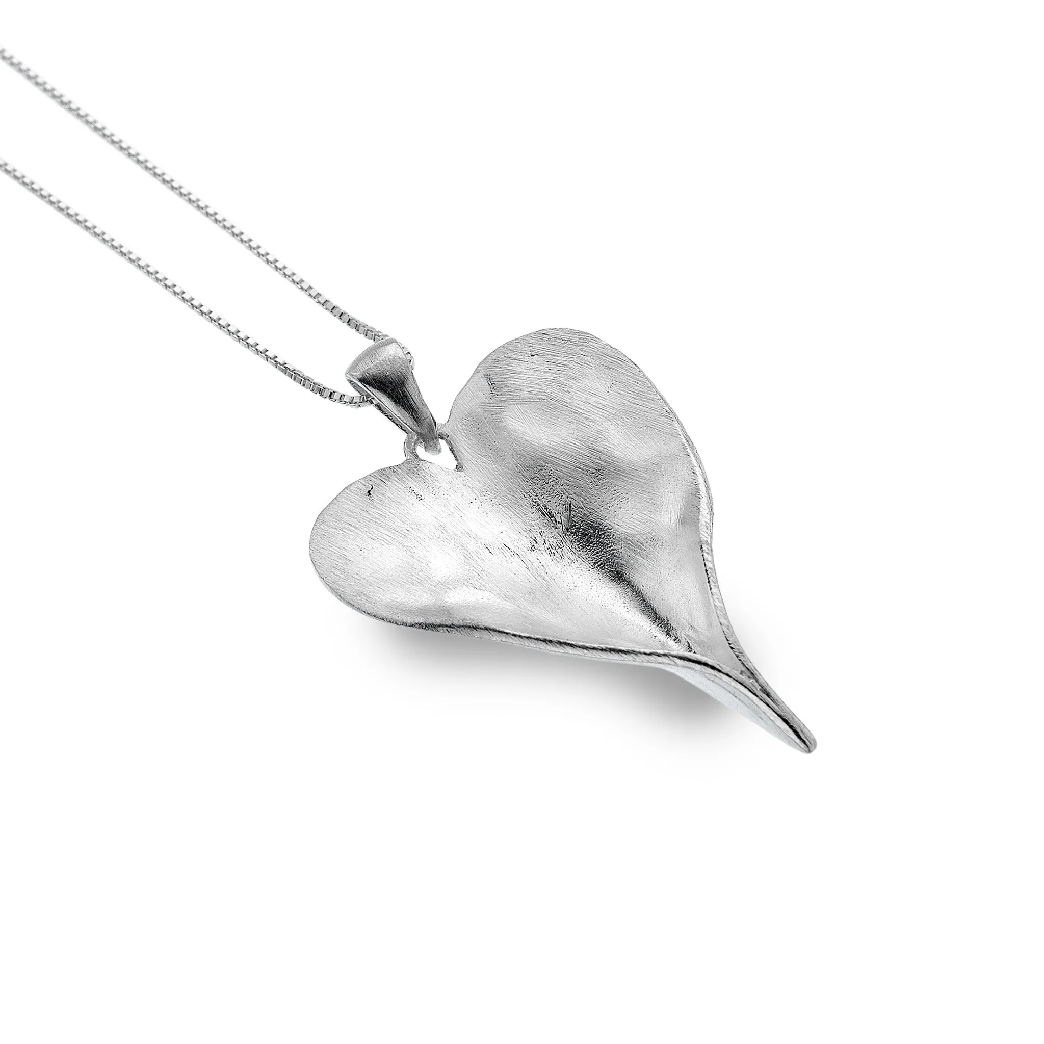 Leaf Heart Pendant