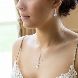 Lili Drop Crystal Pendant Necklace