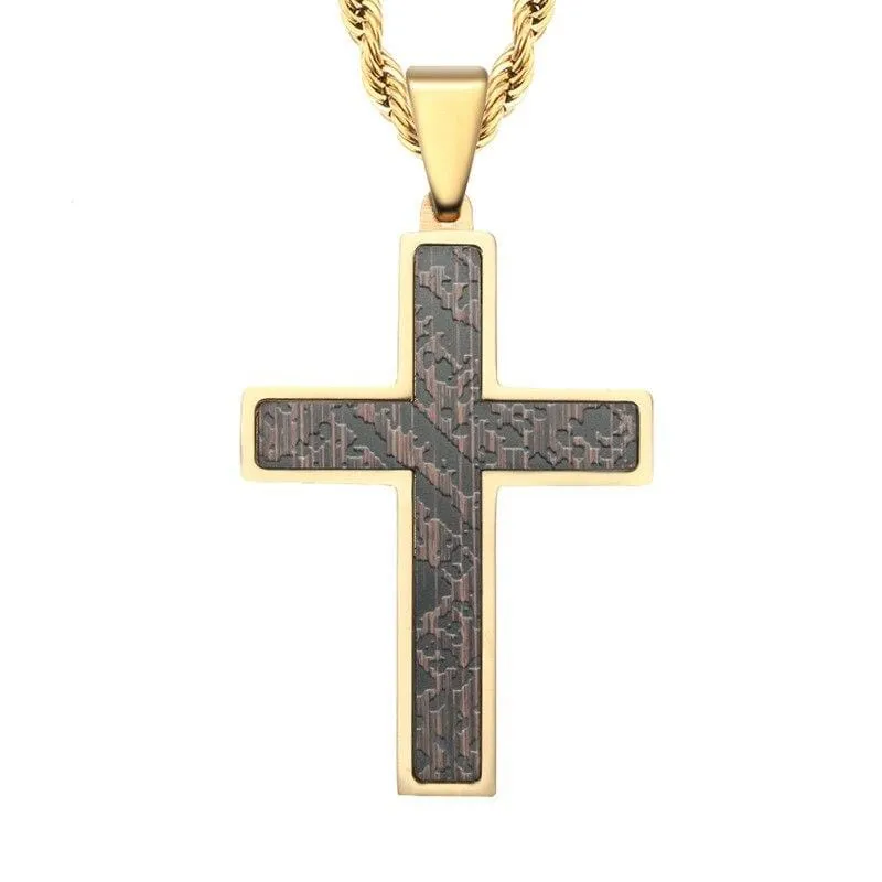 Men's Christian Necklace <br> Premium Cross