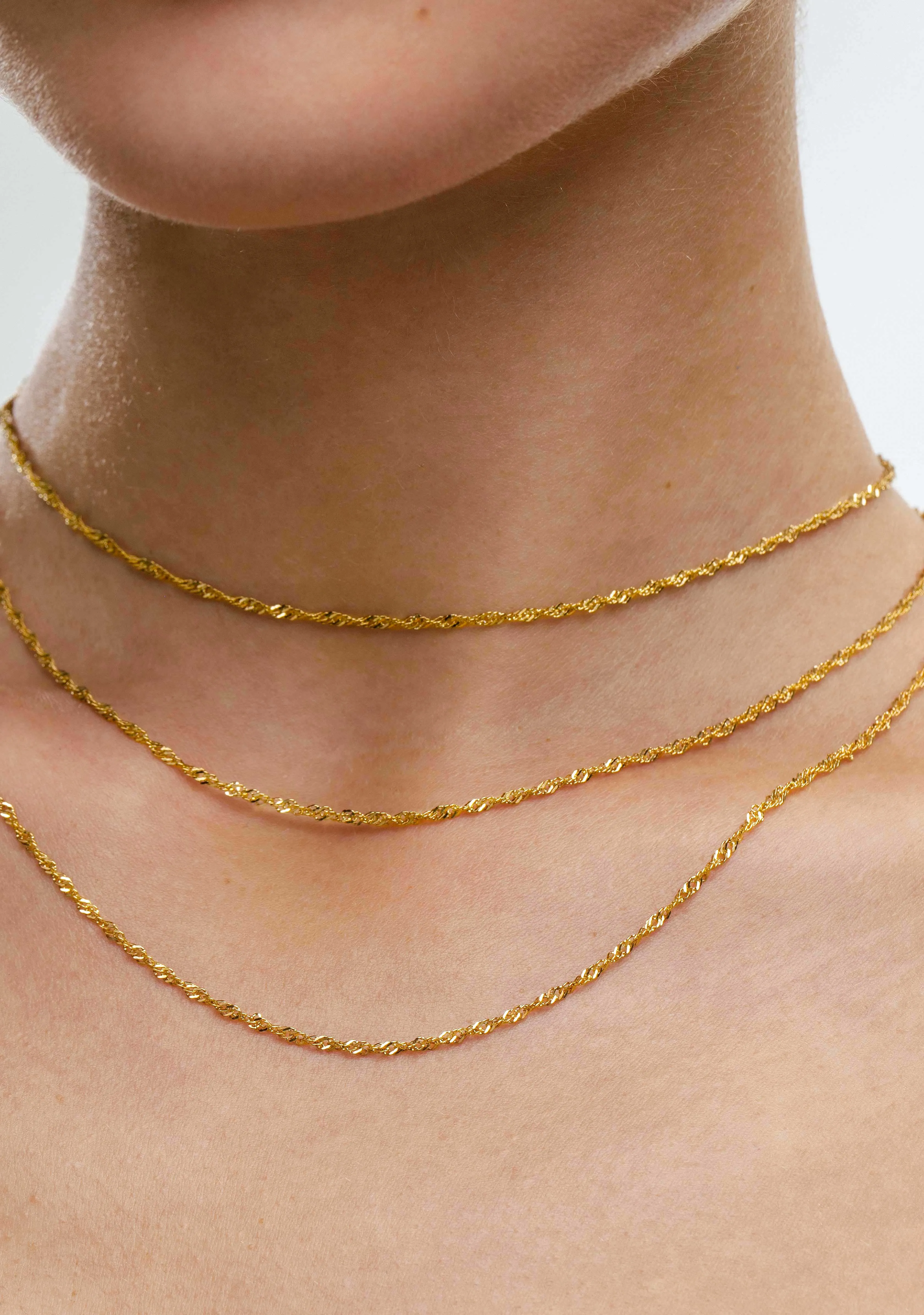 Necklace Singapur Petite Gold