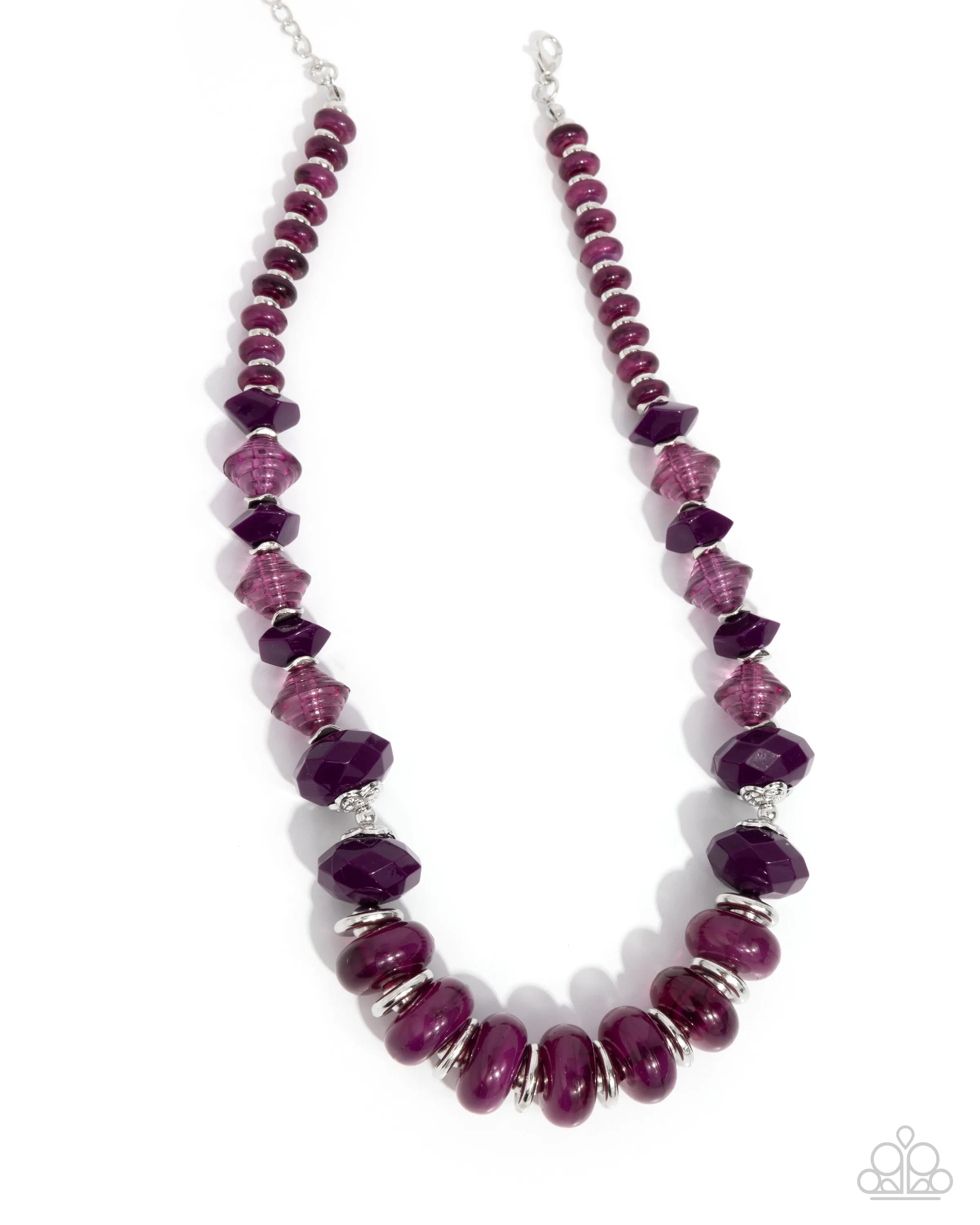 Necklaces Swift Shimmer - Purple N2243