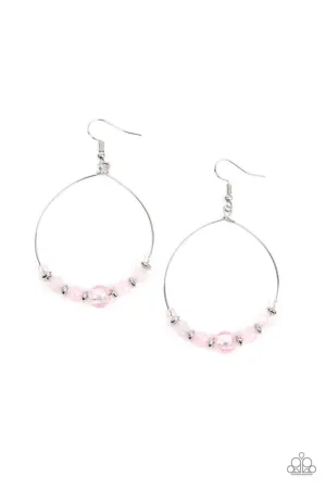 Paparazzi Earring ~ Ambient Afterglow - Pink