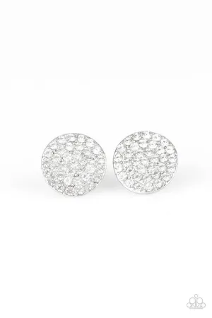 Paparazzi Earring ~ Greatest Of All Time - White