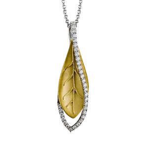 Pendant in 18k Gold with Diamonds