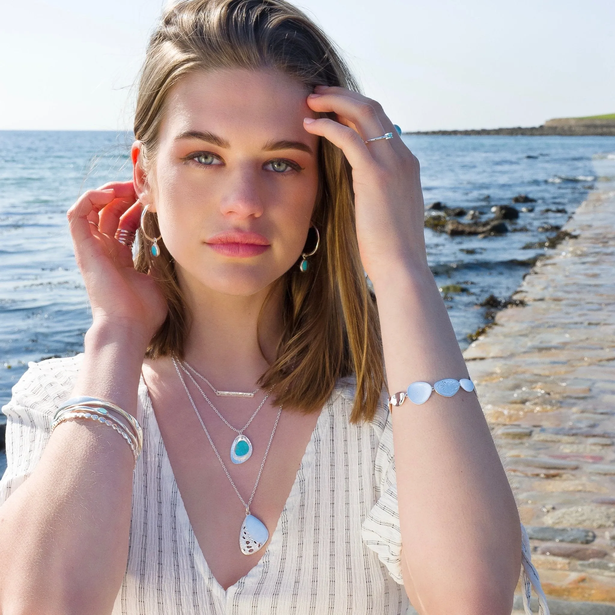 Porthmeor Pebble Pendant